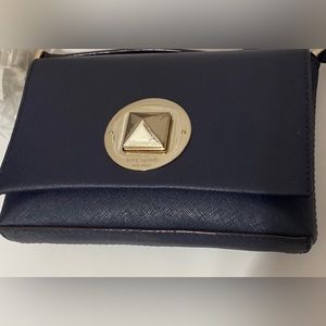 Kate Spade navy blue crossbody purse